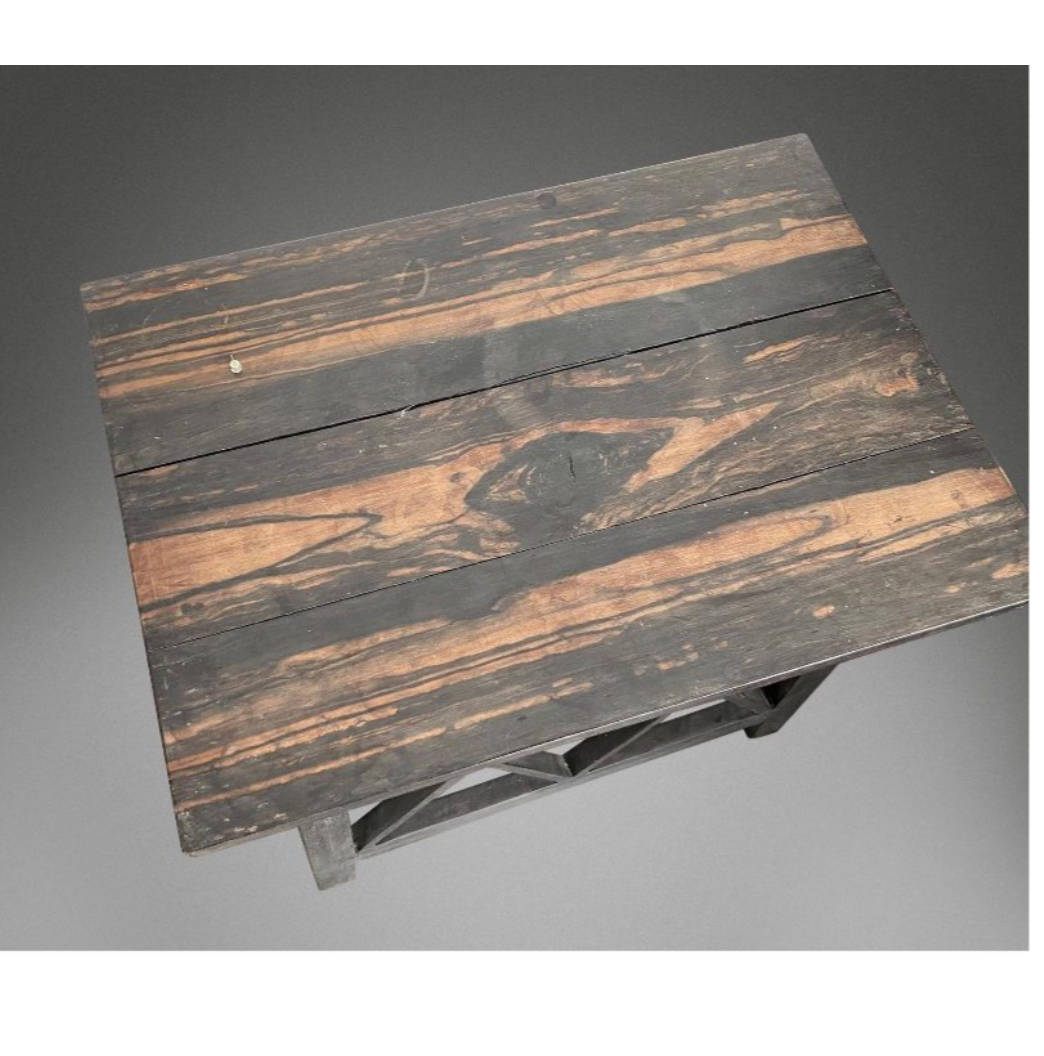 Macassar ebony side / occasional table