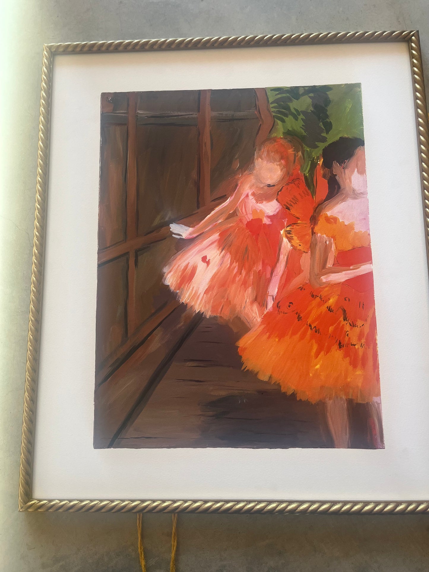 Karen Kilimnik Dancers in the Wings, Moths, Paris Opera, Degas 2007
