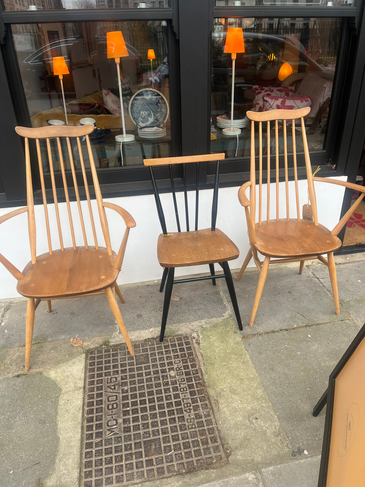 Mid Century Ercol Goldsmith carver (dining chair)