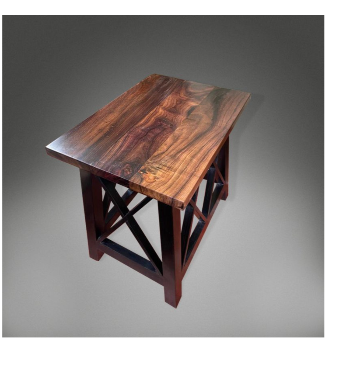 Macassar ebony side / occasional table