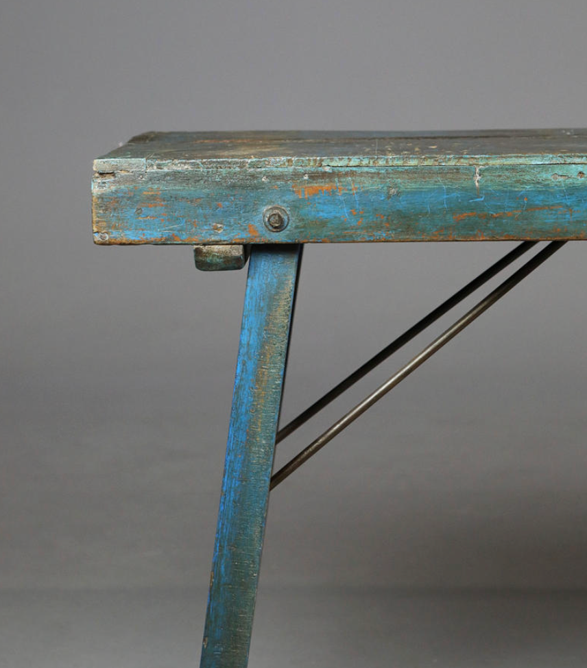 Folding console table