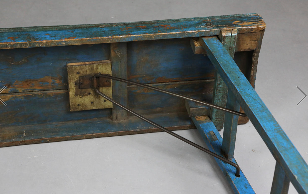 Folding console table