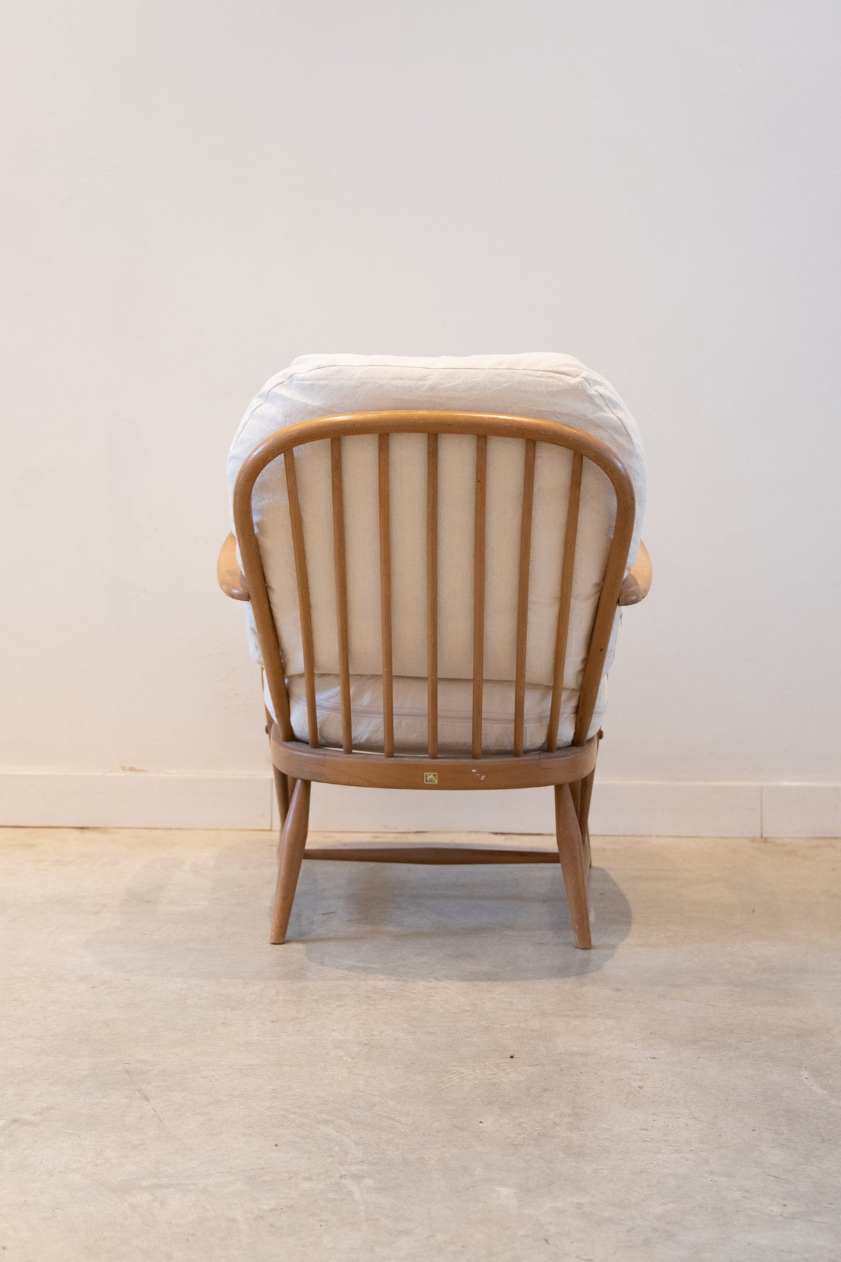 Ercol stick back armchair