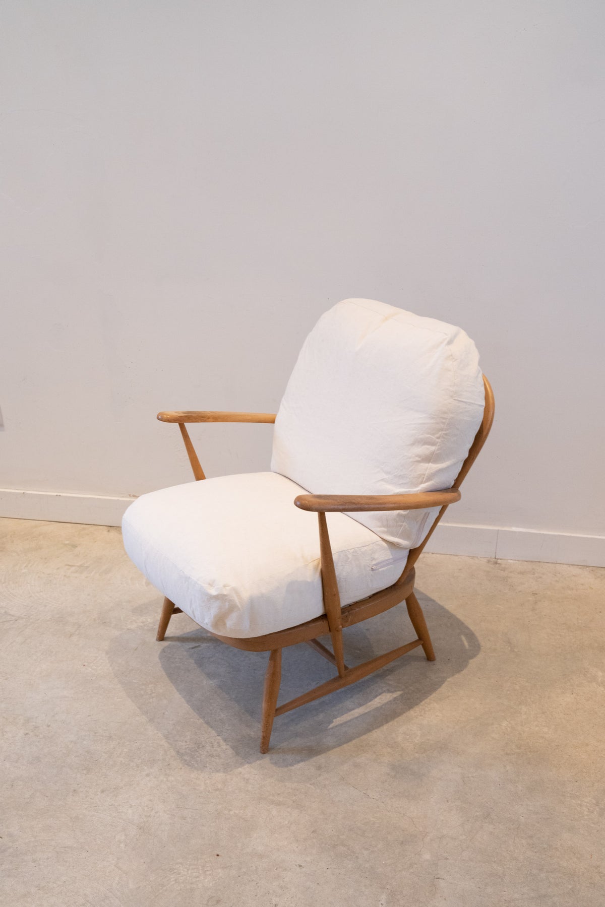 Ercol stick back armchair
